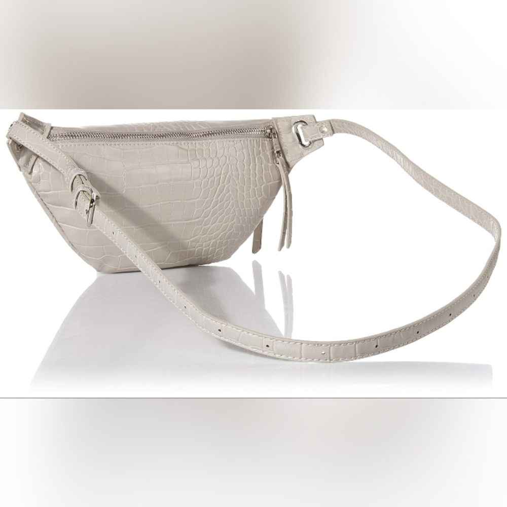 The Drop Preston Crocodile Embossed Women's Bag - Picture 2 of 4